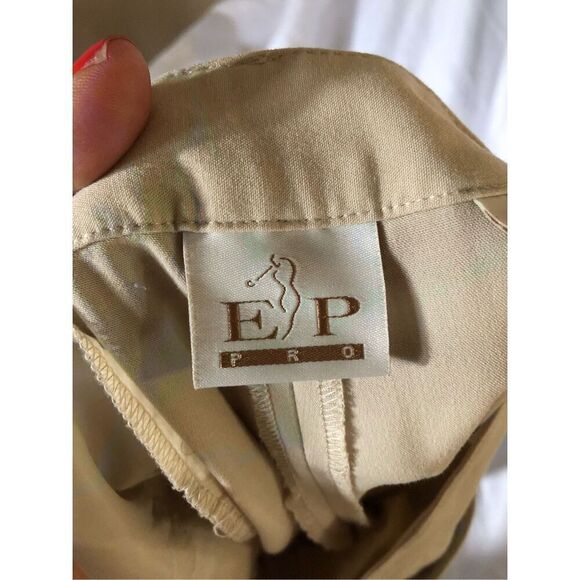 EP Pro Tour Women's Tan Polyester And Spandex Blend Golf Shorts Size 8 - Picture 4 of 4